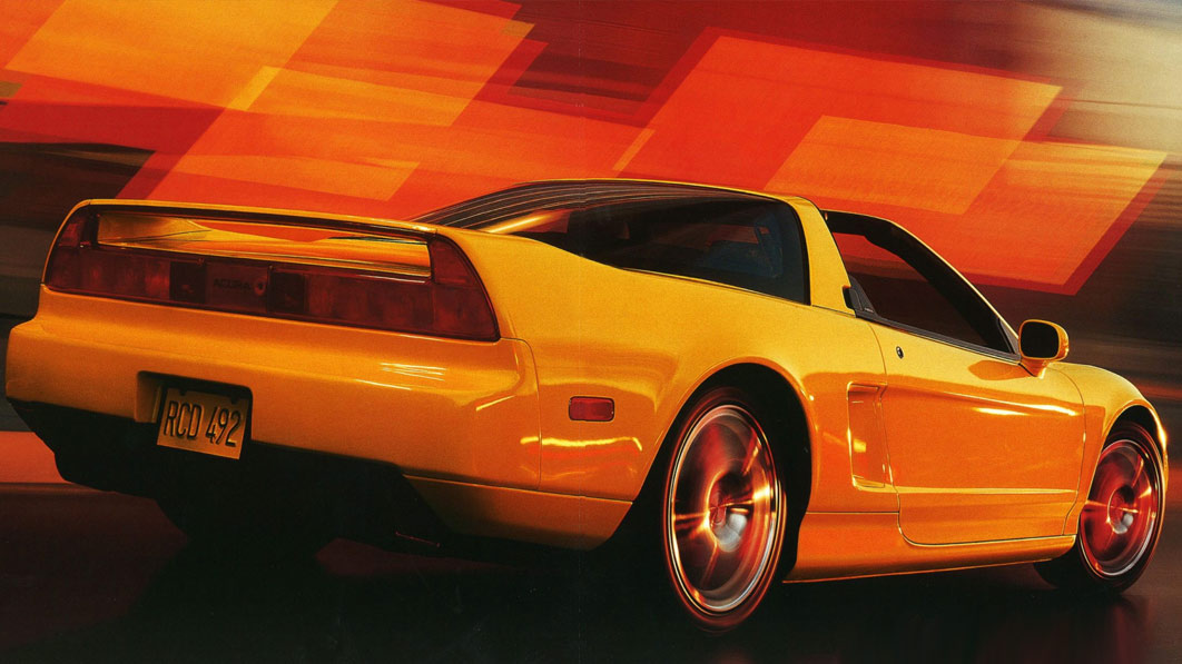 Acura NSX 1999 3.2 LITRES V6 Acura NSX Jaune