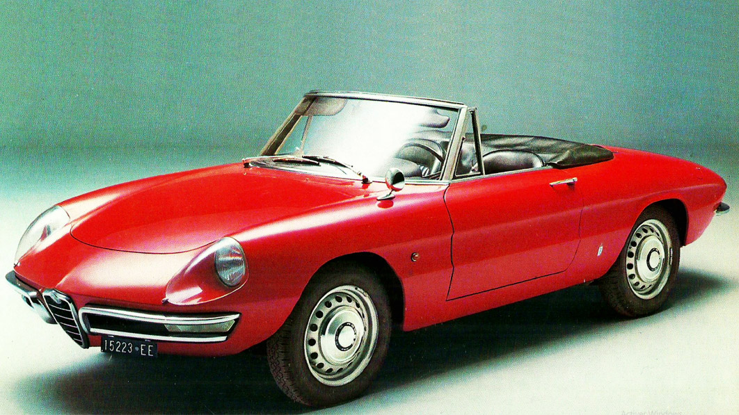 Alfa Romeo Spider 1600 1967 Alfa Romeo Spider rouge