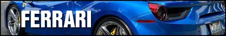 Bannière Huile moteur Ferrari