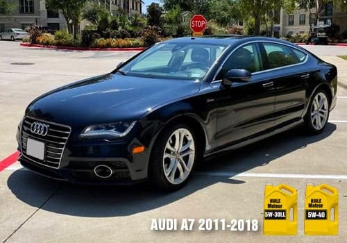 Audi A7 2011-2018 Automobile Audi A7 huile