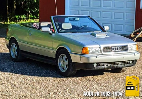 Automobile Audi D1 Huile 5w-40
