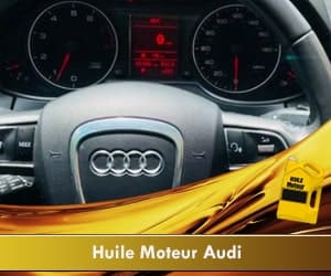 Bannière Huile à Moteur Audi