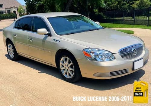 Buick Lucerne huile 5W-30